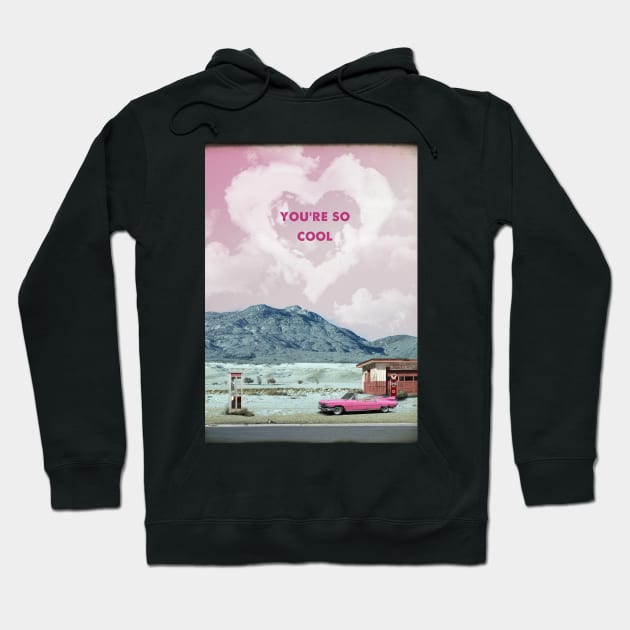 True romance retro travel print Hoodie by 2ToastDesign